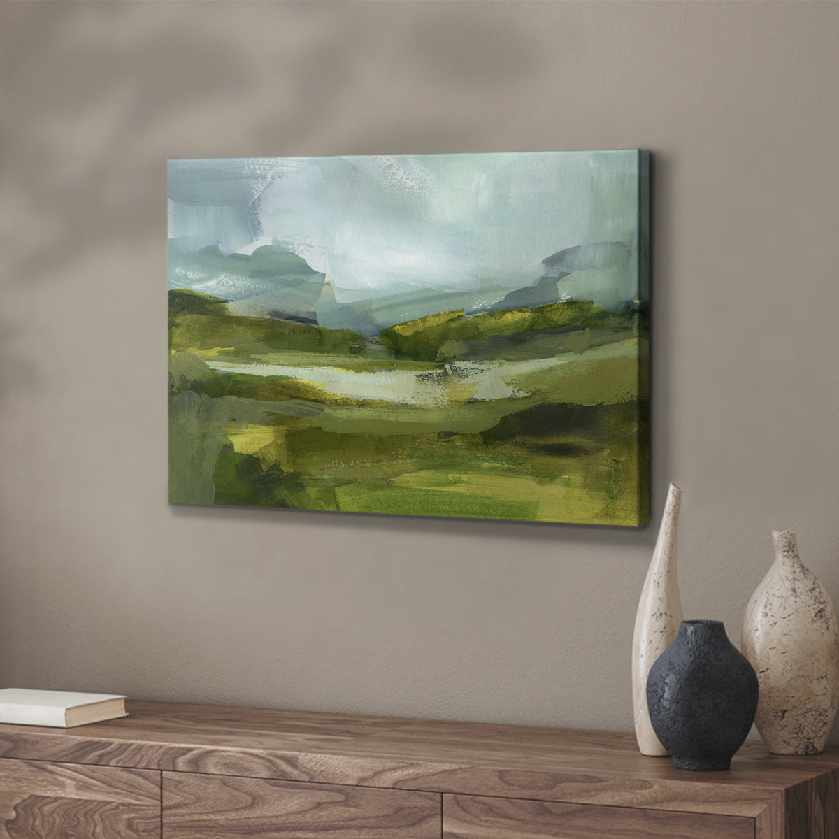 Emerald View III - Canvas Art Print