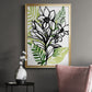 Tropical Sketchbook II - Modern Framed Canvas Print