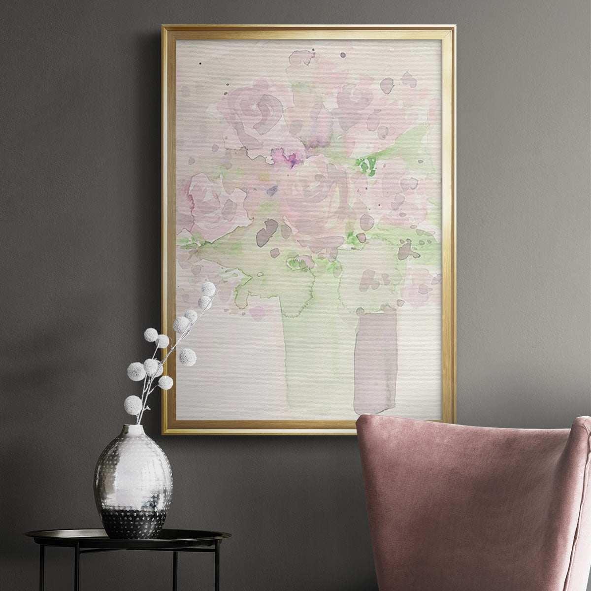 Natural Radiance I - Modern Framed Canvas Print