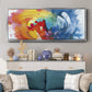 Calliope - Floater Framed Canvas Print