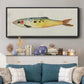 Fanciful Fish I - Floater Framed Canvas Print
