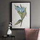 Blue Tulip Picks II - Modern Framed Canvas Print