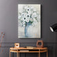 White Anemone Bouquet - Canvas Art Print