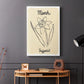 Birth Month III - Canvas Art Print