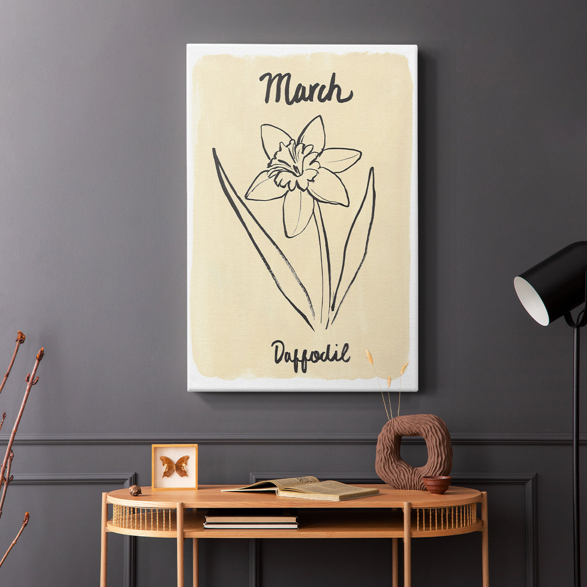 Birth Month III - Canvas Art Print