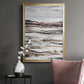 Muted Earth Layers I - Modern Framed Canvas Print