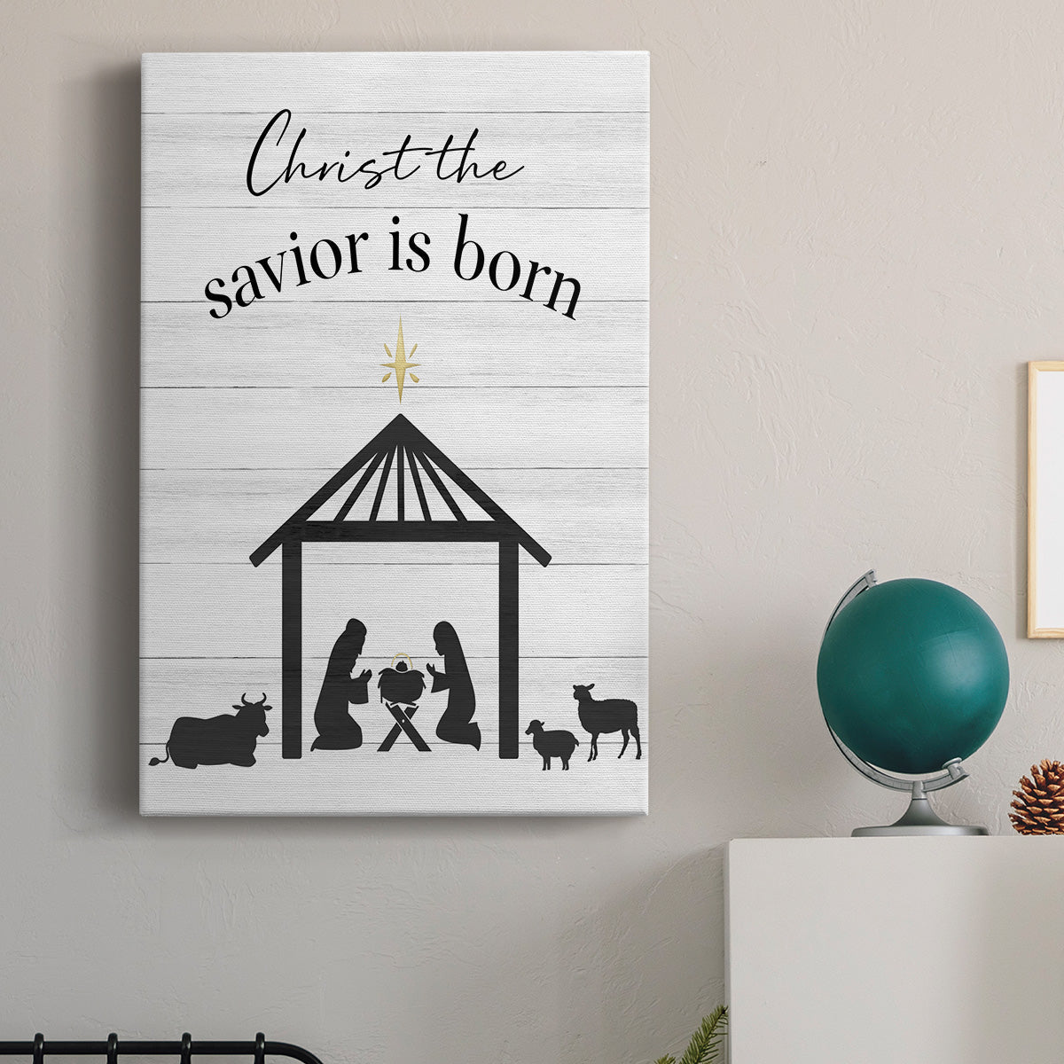 The Savior is Born - Canvas Art Print