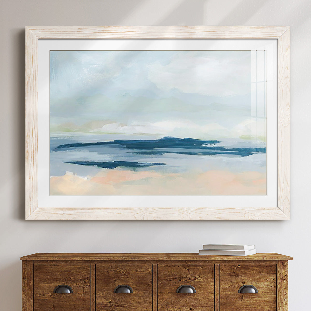 Matala Coast II - Barnwood Framed Art Print