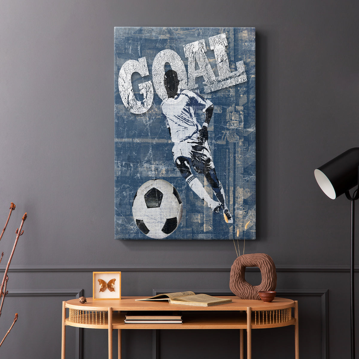 Goal Scorer - Canvas Art Print
