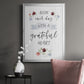 Grateful Heart - Modern Framed Canvas Print