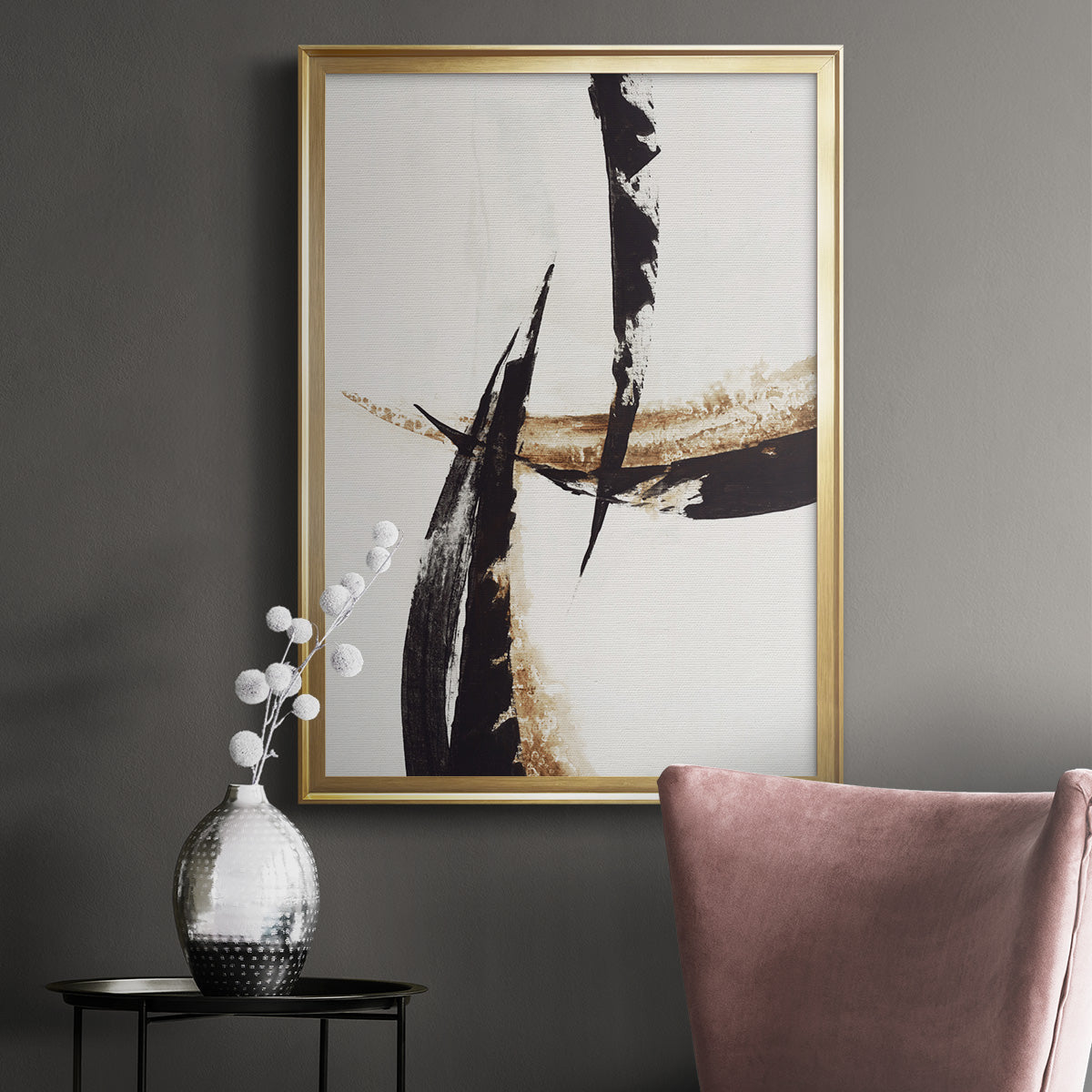 High Style II - Modern Framed Canvas Print