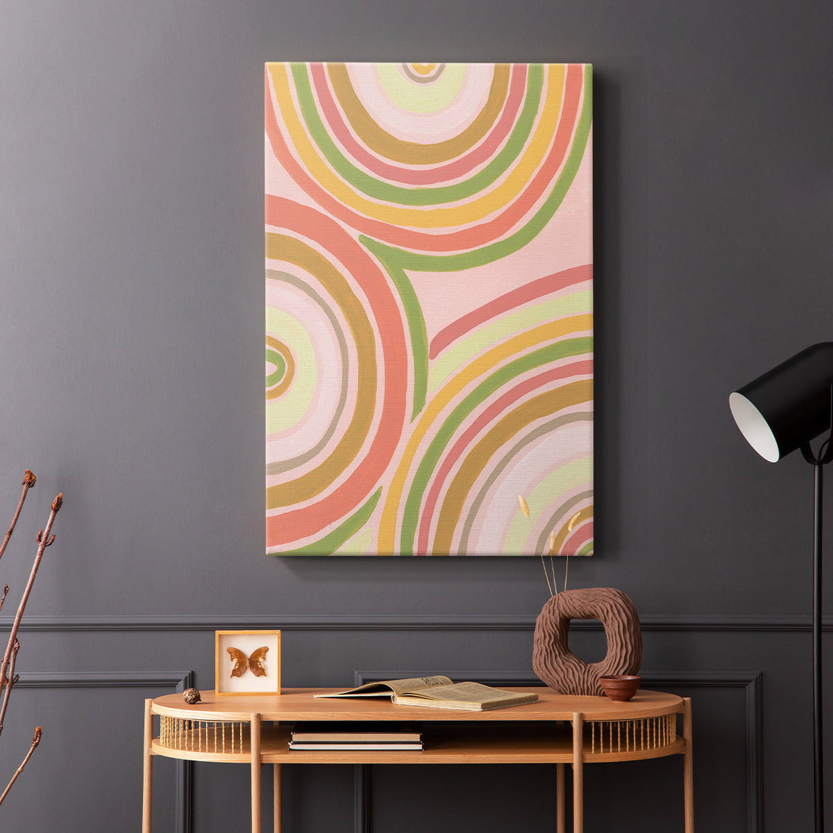 Abstract Rainbow II - Canvas Art Print