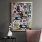 Fruit Collage I - Modern Framed Canvas Print