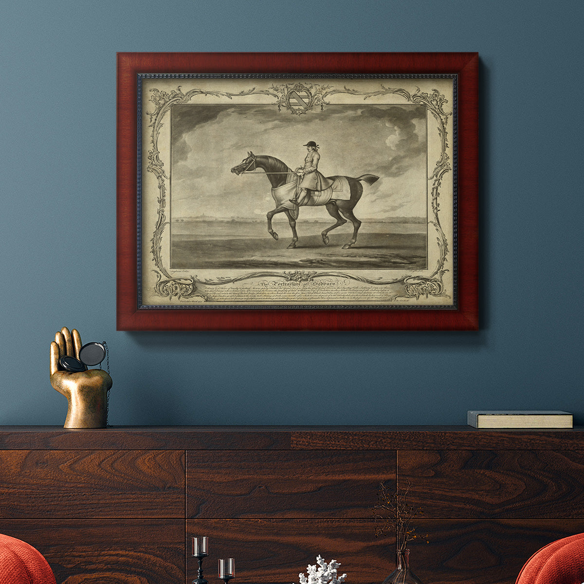 Distinguished Horses II Premium Framed Canvas- Ready to Hang