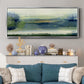 Glistening Meadow - Floater Framed Canvas Print