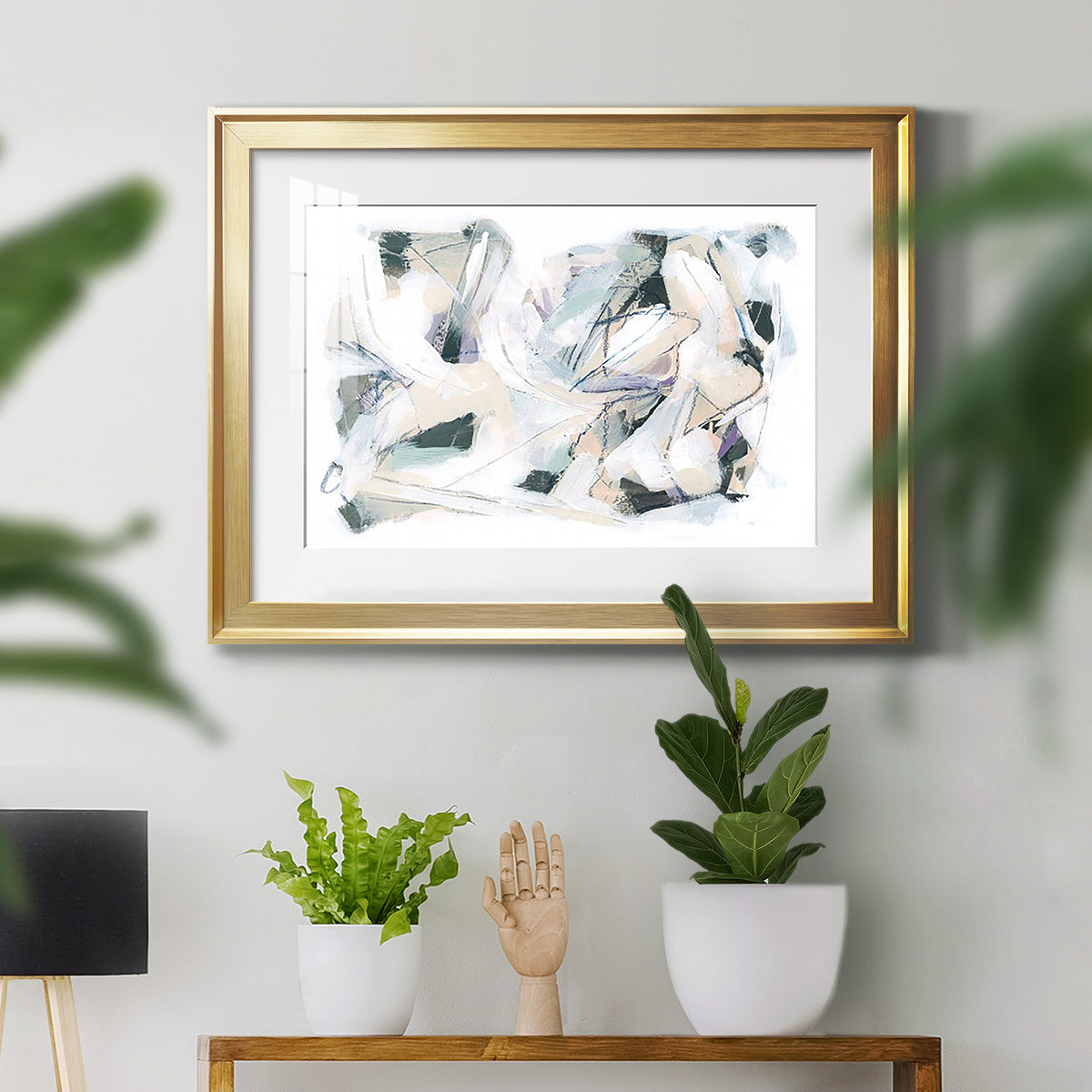 Arctic Helix I - Modern Framed Art Print