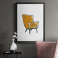 Take a Seat III - Modern Framed Canvas Print
