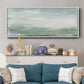 Coastal I - Floater Framed Canvas Print