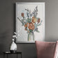 Watercolor Floral Arrangement II - Modern Framed Canvas Print