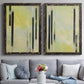 Neutral Assemblage I - Premium Framed Canvas 2 Piece Set - Ready to Hang