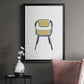 Take a Seat II - Modern Framed Canvas Print