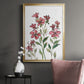 Watercolor Floral Stems II - Modern Framed Canvas Print