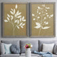 Honey Botanical I   - Premium Framed Canvas 2 Piece Set - Ready to Hang