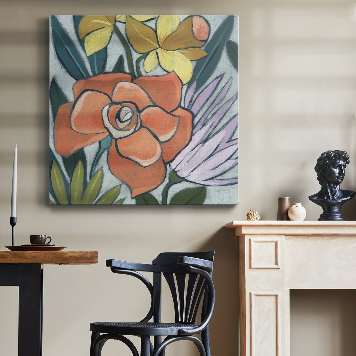 Window Box Garden II - Canvas Art Print