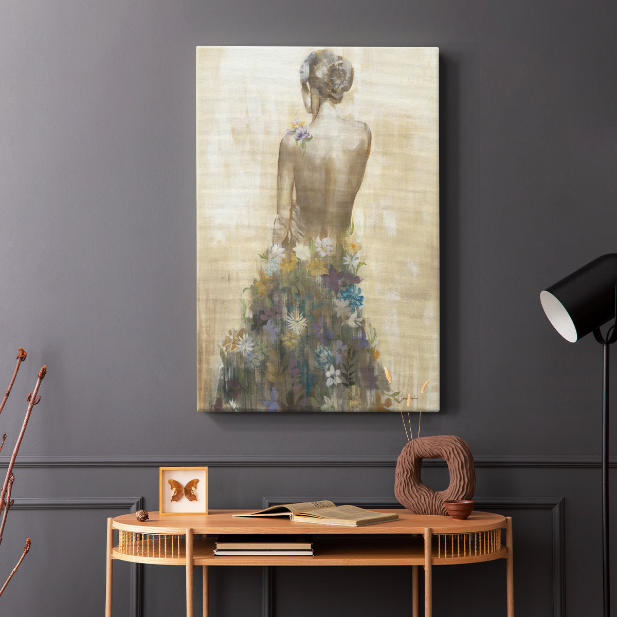 Garden Gown - Canvas Art Print