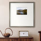 Low Light on Vermillion Premium Framed Print Double Matboard