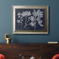 Foliage on Navy VI Premium Framed Canvas- Ready to Hang