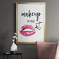 Makeup is My Art - Modern Framed Canvas Print