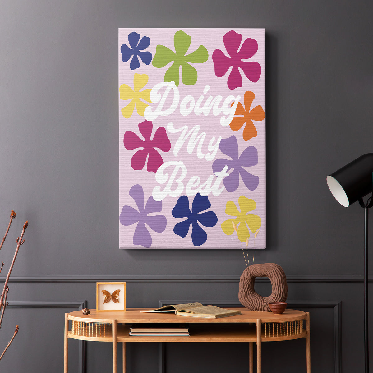 Doing My Best - Canvas Art Print
