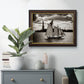 The Clipper & the Liberty Premium Framed Canvas- Ready to Hang