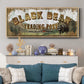 Black Bear Trading Post - Floater Framed Canvas Print