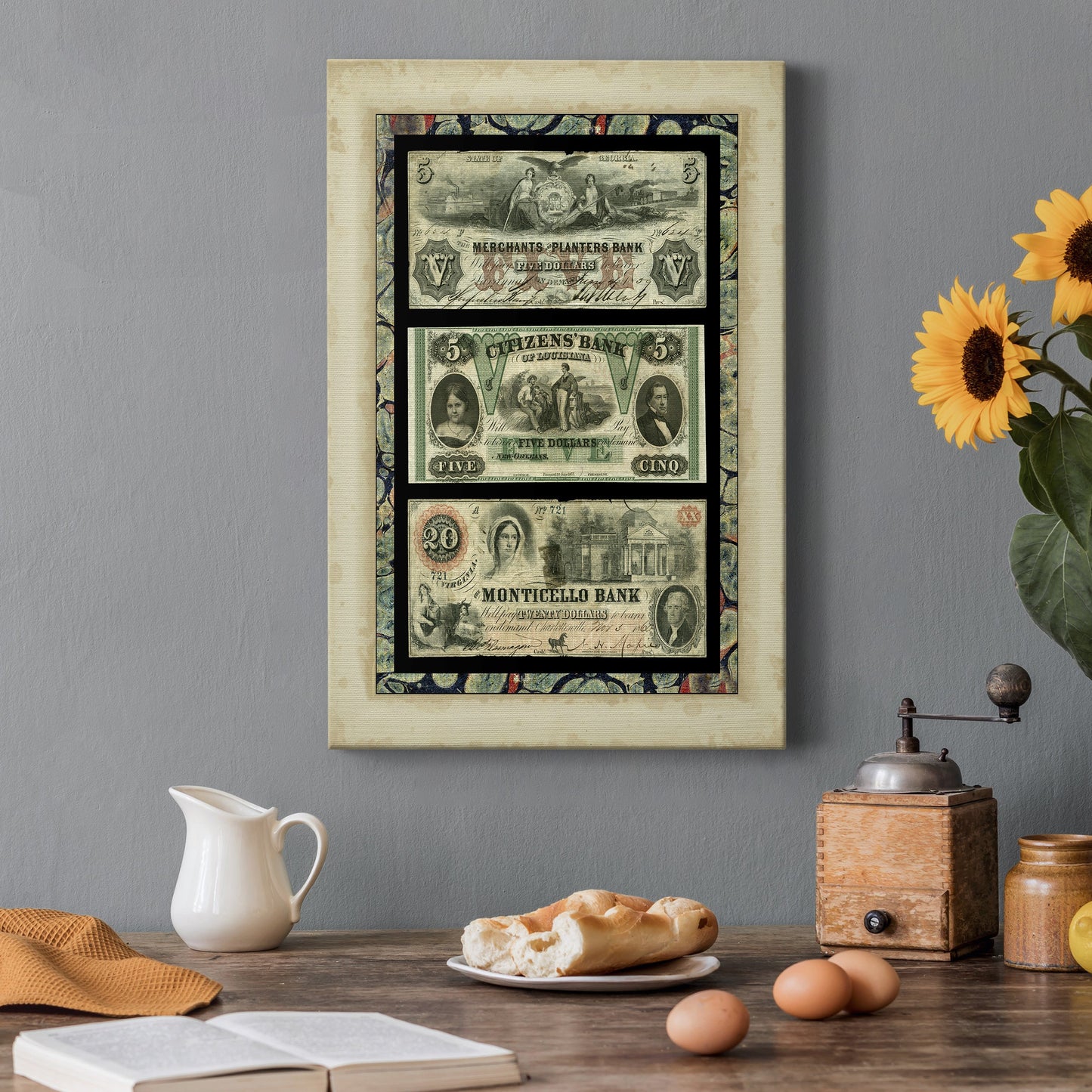 Money  Money  Money IV Premium Gallery Wrapped Canvas - Ready to Hang