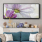 Frozen Floral I - Floater Framed Canvas Print