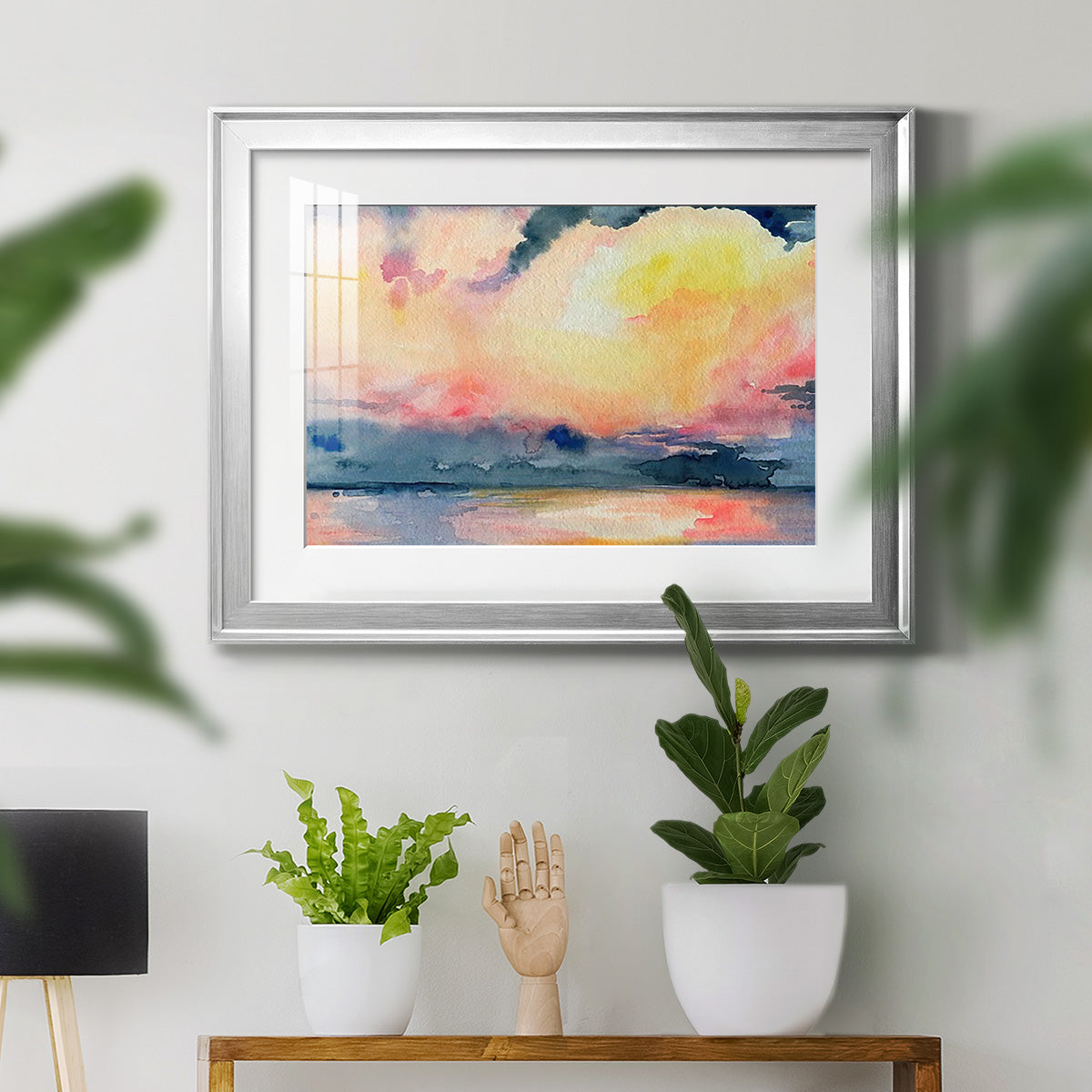 Prism Seascape III - Modern Framed Art Print