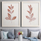 Red Leaf I - Premium Framed Canvas 2 Piece Set - Ready to Hang