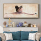 Touching Down II - Floater Framed Canvas Print