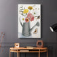 Watering Can Bouquet II - Canvas Art Print