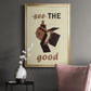 Movie Time I - Modern Framed Canvas Print