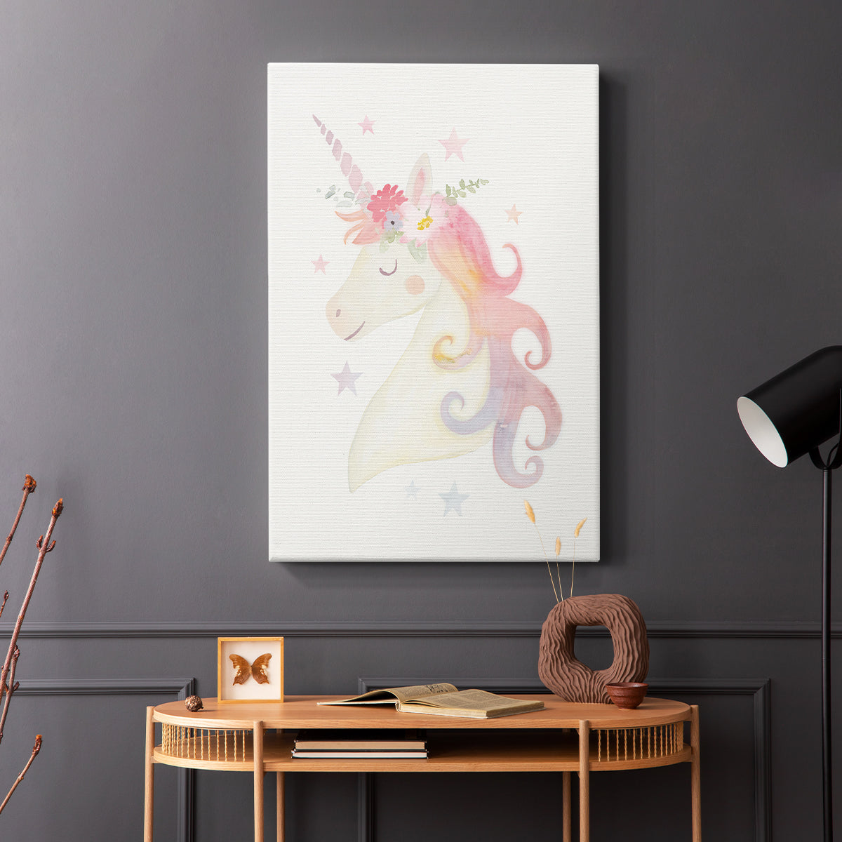 Sweet Unicorn I - Canvas Art Print