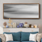 Black & White Water Panel VII - Floater Framed Canvas Print