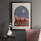 Boho Nativity II - Modern Framed Canvas Print