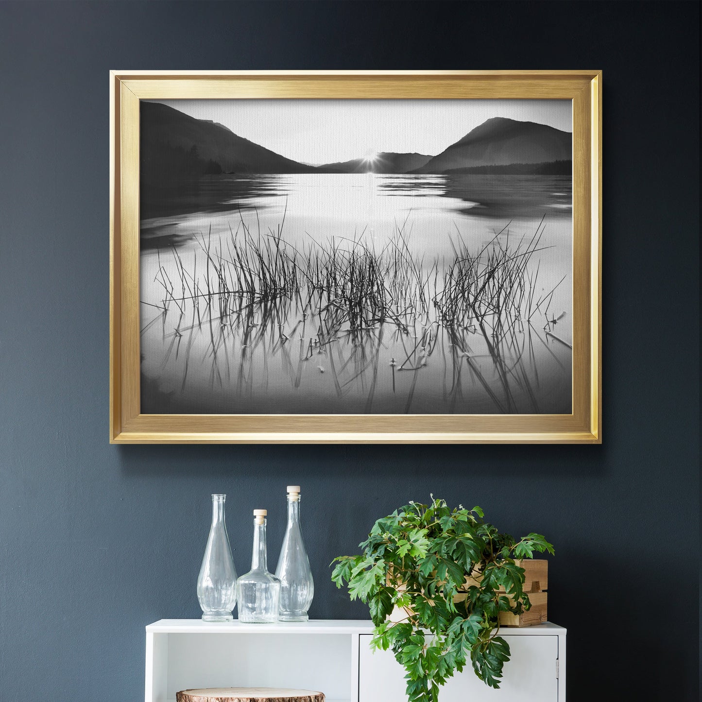 Whisper Lake Premium Classic Framed Canvas - Ready to Hang