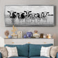 Grazing Pasture - Floater Framed Canvas Print