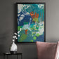 Tropical Graphics I - Modern Framed Canvas Print