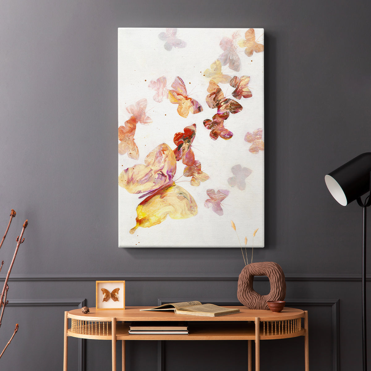 All A Flutter - Canvas Art Print