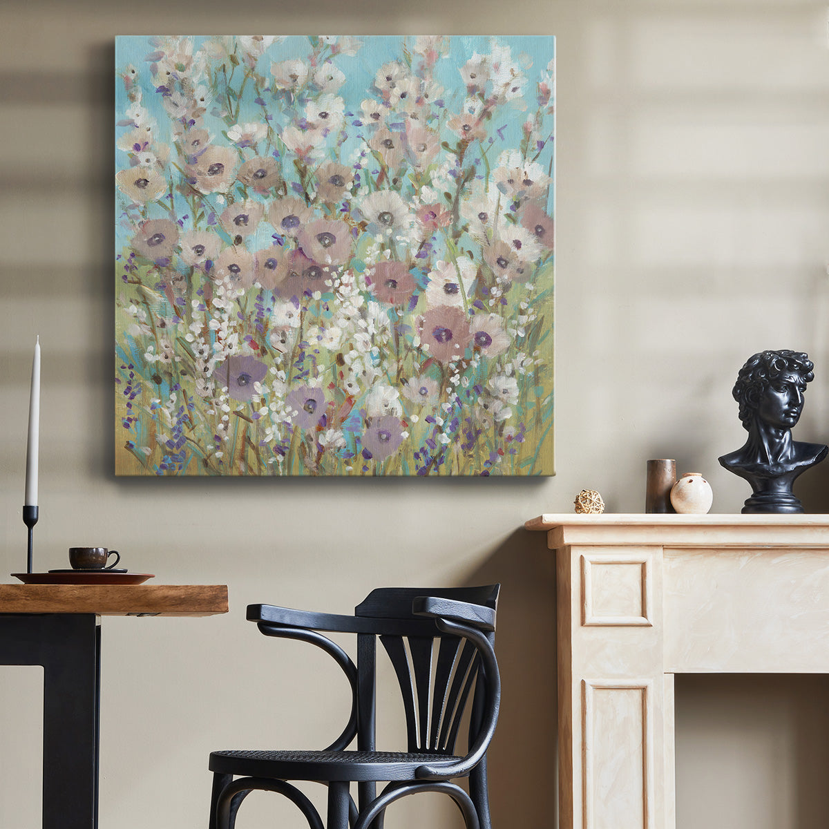 Mixed Flowers II - Canvas Art Print